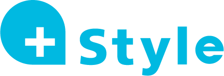 「+Style」ロゴ